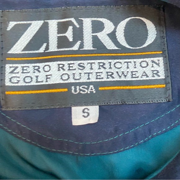 Zero Restriction Golf Outerwear Mens Pullover Jacket Super Light Made USA Size S - Picture 4 of 5